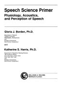 Speech Science Primer Book PDF