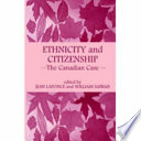 Ethnicity and Citizenship Book