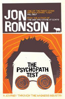 The Psychopath Test Book