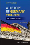 A History of Germany 1918 - 2020