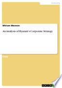 An Analysis of Ryanair s Corporate Strategy