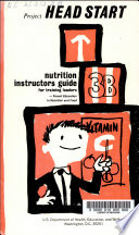 Nutrition Instructors Guide For Training Leaders