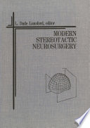 Modern Stereotactic Neurosurgery Book