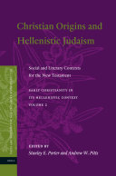 Christian Origins and Hellenistic Judaism