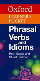 Oxford Learner S Pocket Phrasal Verbs And Idioms