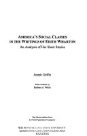 America s Social Classes in the Writings of Edith Wharton
