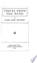 Voices from the Wind Book PDF