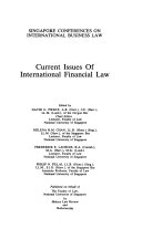 Current Issues of International Financial Law