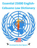 Essential 25000 English-Cebuano Law Dictionary Pdf/ePub eBook