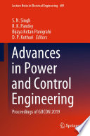 Advances in Power and Control Engineering Proceedings of GUCON 2019 /