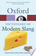 Oxford Dictionary of Modern Slang Book
