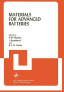 Materials for Advanced Batteries