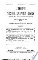 American Physical Education Review