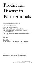 Production Disease in Farm Animals