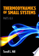 Thermodynamics of Small Systems  Parts I   II Book