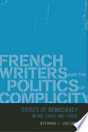 French Writers and the Politics of Complicity
