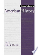 Reader s Guide to American History Book