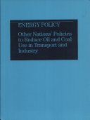 Energy Policies in Five Industrialized Nations