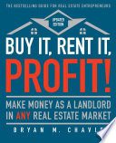 Buy It  Rent It  Profit   Updated Edition  Book