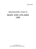 Bibliographic Guide to Maps and Atlases