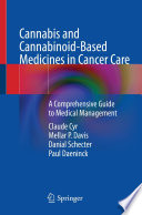 Cannabis and Cannabinoid Based Medicines in Cancer Care Book
