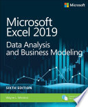 Microsoft Excel 2019 Data Analysis and Business Modeling Book
