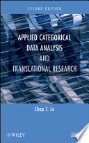 Applied Categorical Data Analysis and Translational Research