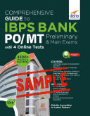 (Free Sample) Comprehensive Guide to IBPS Bank PO/ MT Preliminary & Main Exams with 4 Online Tests (10th Edition) [Pdf/ePub] eBook