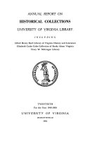 Report On Historical Collections