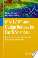 MATLAB   and Design Recipes for Earth Sciences