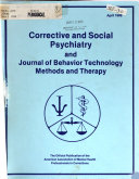 Corrective and Social Psychiatry and Journal of Behavior Technology Methods and Therapy