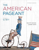 The American Pageant  Volume 1