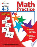Math Practice  Grades 4   5 Book PDF