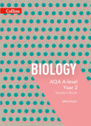 AQA A Level Biology Year 2 Student Book  Collins AQA A Level Science 