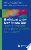 The Clinician   s Vaccine Safety Resource Guide