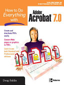 How to Do Everything with Adobe Acrobat 7.0 Pdf/ePub eBook