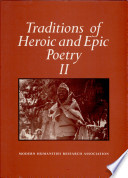 Traditions of Heroic and Epic Poetry  Characteristics and techniques