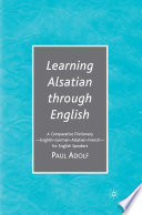 Learning Alsatian through English Book