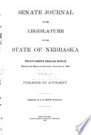 Senate Journal of the Legislature of the State of Nebraska