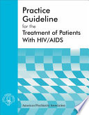 Practice Guideline for the Treatment of Patients with HIV AIDS Book