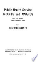 Public Health Service Grants and Awards by the National Institutes of Health