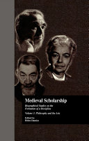 Medieval Scholarship