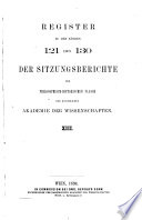 Sitzungsberichte - Österreichische Akademie der Wissenschaften, Philosophisch-historische Klasse