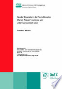 Gender Diversity in der Tech-Branche Warum Frauen* Nach Wie Vor Unterrepräsentiert Sind.