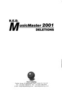 R E D  MusicMaster     Deletions
