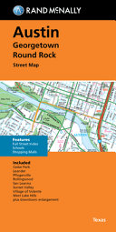 Rand McNally Folded Map  Austin  Georgetown   Round Rock Street Map