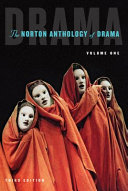 Book The Norton Anthology of Drama Cover