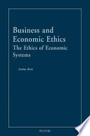 Business and Economic Ethics
