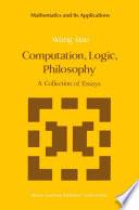 Computation  Logic  Philosophy Book