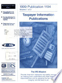A Selection of     Internal Revenue Service Tax Information Publications